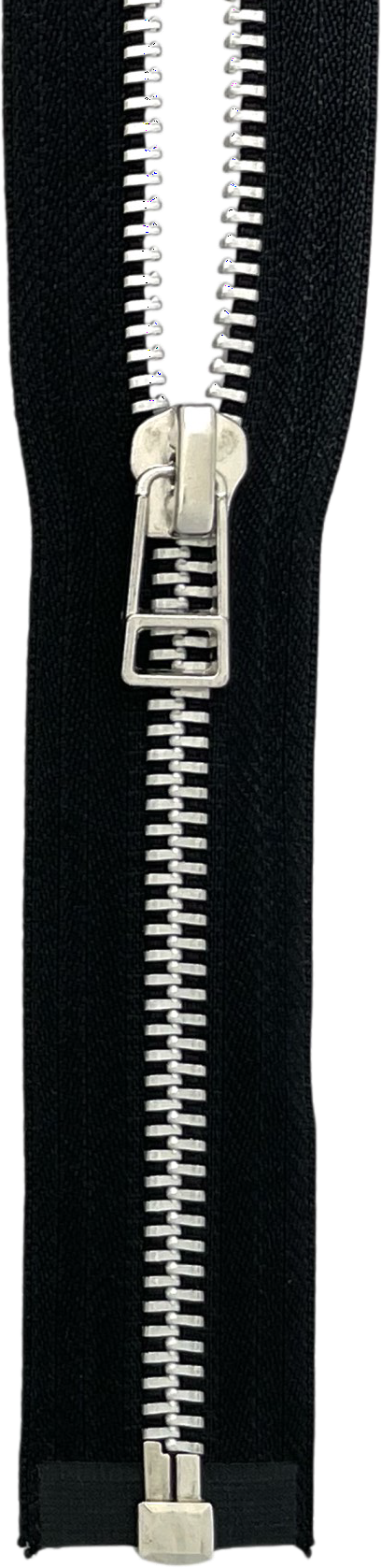 M9 metal zipper with aluminum teeth