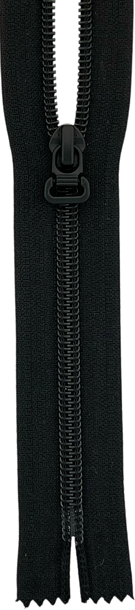 N7 coil with a puller for attaching a leather tab