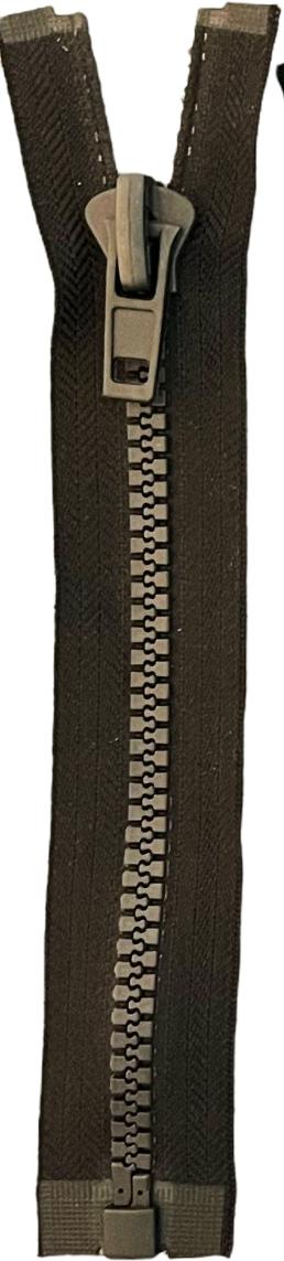 D8 FR Open-End Molded Zipper